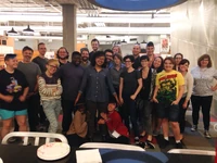 Rebecca Sugar ve Steven Crewniverse.