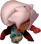 Partially corrupted Jasper in Steven Universe: Tap Together