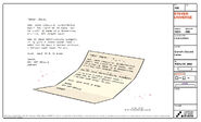 Love Letters Model Sheet Garnet's Second Letter