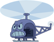 Message Received Helicopter Amethyst