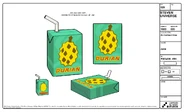 Durian Juice Model Sheet
