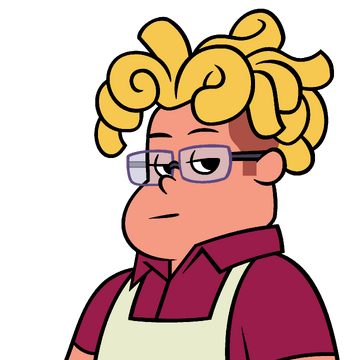 Ronaldo Fryman Steven Universe Wiki Fandom A resident of beach city, sadie works at the big donut providing the service of a good donut clerk: ronaldo fryman steven universe wiki