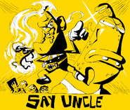 "Say Uncle" promo art