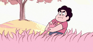 Steven trying to pull Lars through his hair