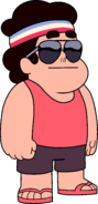 La tenue d'entraînement de Steven dans "Coach Steven"