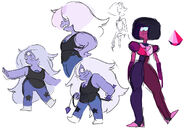 Garnet & Amethyst Outfit Concepts