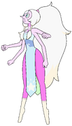 Opal's pink aura pallette when Steg uses his Levitation ability on her