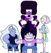 Crystal Gems in the new intro