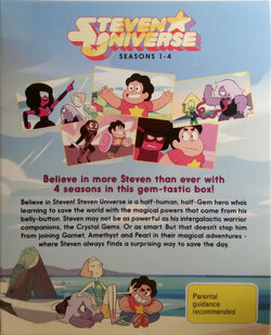 Steven Universo Temporada 4 (DVD Australiano)