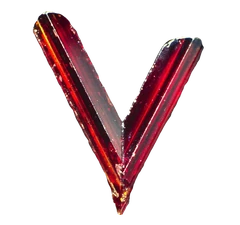 Огранённый рутил