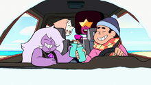 NEW Steven Universe Future, Steven Plays In The Snow