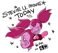 Steven Universe: The Movie promo art by Maya Petersen