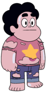 Steven's clothing torn in "Cat Fingers"