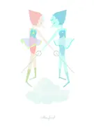 Цветовые ключи к серии Steven the Sword Fighter