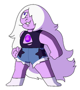 Amethyst's palette while inside White Diamond's ship.