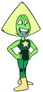 Peridot without her visor in "In Dreams"