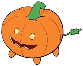 Pumpkin Dog by Lapis Bob