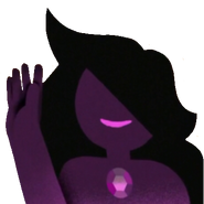 Amethyst as depicted in White Diamond's book from Steven Universe: The Movie