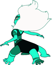 Malachite model sheet Pose 1