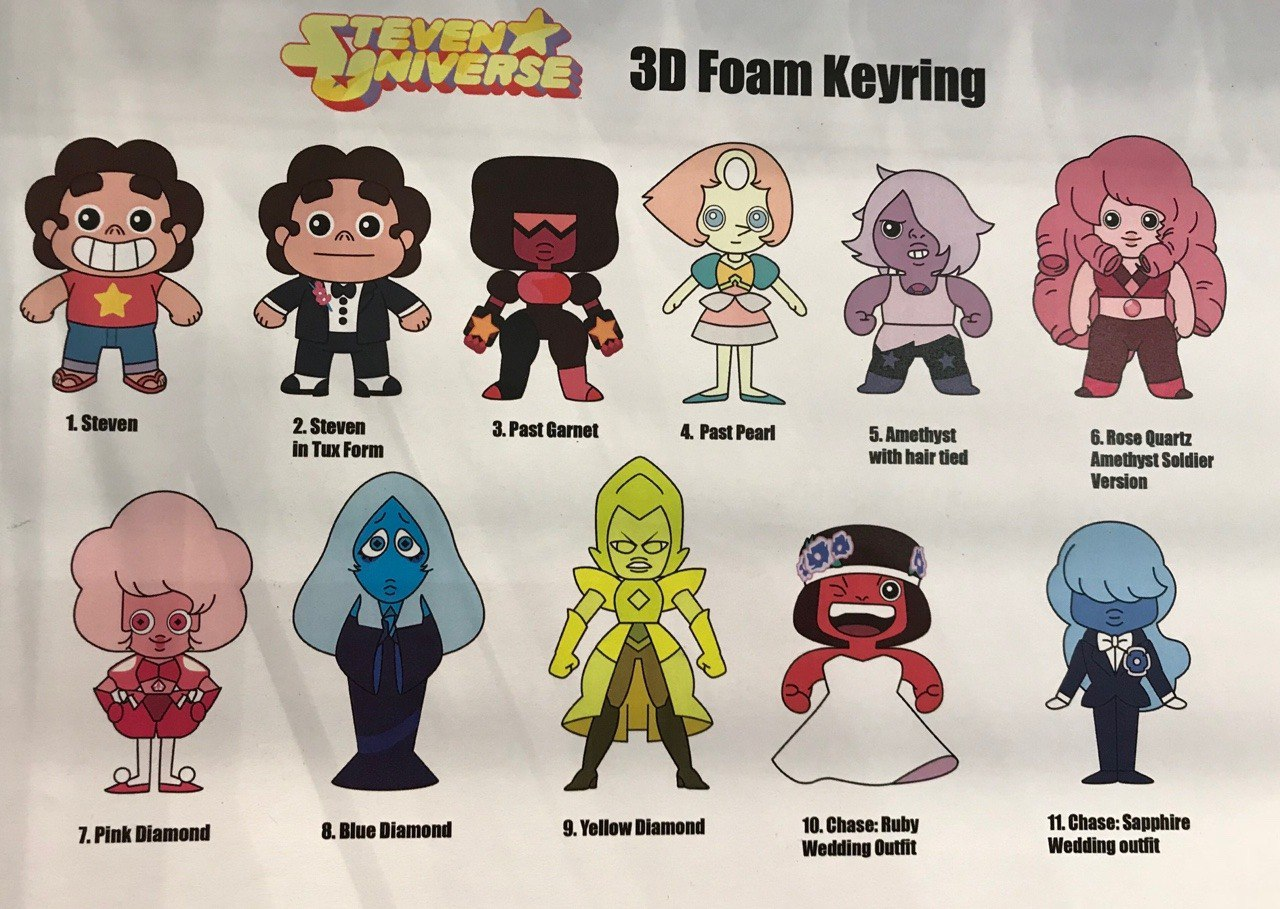 Steven Universe 3D Foam Keyring | Вселенная Стивена Вики | Fandom