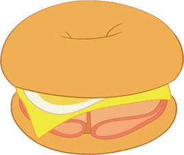 Bagel sandwich