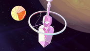 The colors of the original symbol on Pink Diamond's Zoo's habitat ring in "Gem Heist".