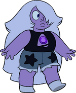 Amethyst's palette during the rain