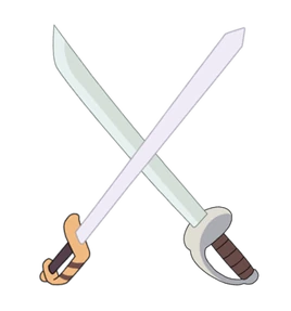 Pearl's training swords