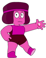 Ruby's Palette in Pink Diamond's Human Zoo.
