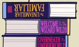 Unfamiliar Familiar Book Stack