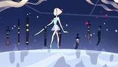 Pearl's many swords contained in her room.