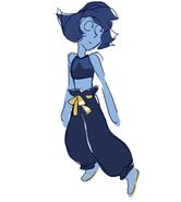 Lapis's new form early concept by Rebecca Sugar