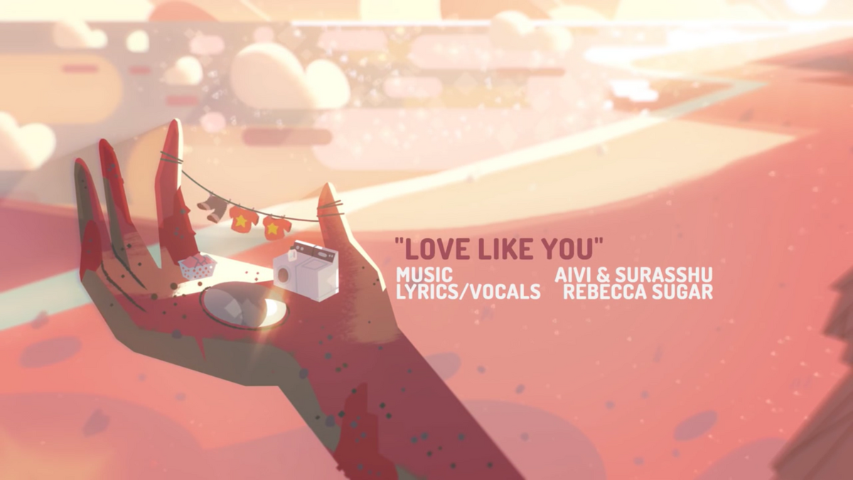 Steven Universe - Love Like You (End Credits) (Karaoke Version): listen  with lyrics