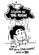 "Storm in the Room" "Peanuts"-themed promotional image
