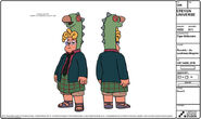 Tiger Millionaire Lochness Blogster Model Sheet