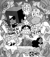 StevenBomb 2 promo art by Danny Cragg