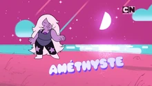 Améthyste dans le premier générique de début d'épisode