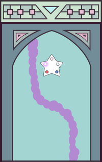 Amethyst's door.