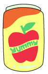 Yummy Apple Juice Png.png