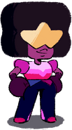 Garnet on the character selection screen in "Unleash the Light"