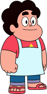 Steven's apron from "Shirt Club"