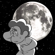 "Back to the Moon" promotional image by Lamar Abrams and Katie Mitroff
