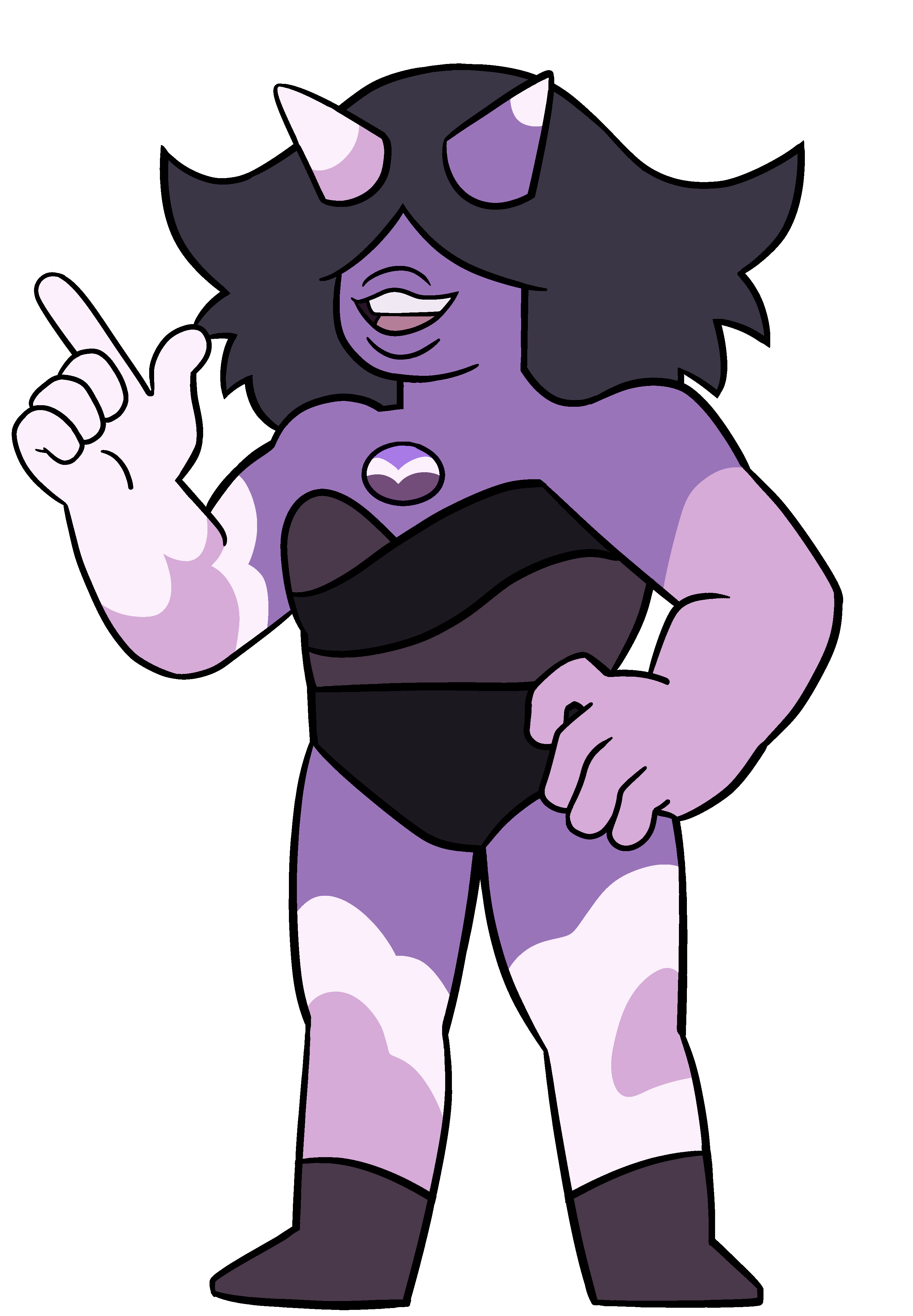 Crazy lace is a permi-fusion like garnet. Her eye and nose looks like they  could be gems. : r/stevenuniverse