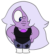 A small, "chibi-like" version of Amethyst