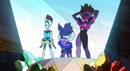 The Crystal Gems as seen in the Pilot.