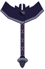Obsidian's sword's hilt.