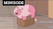 Lion Loves to Fit in a Box Steven Universe Minisode Cartoon Network