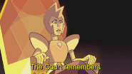 Yellow Diamond - The court remembers and the court does NOT care