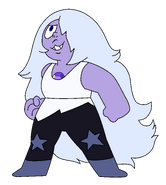 Amethyst's previous palette while inside the Gem Warship.