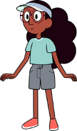 Connie's tennis outfit during "Mirror Gem"